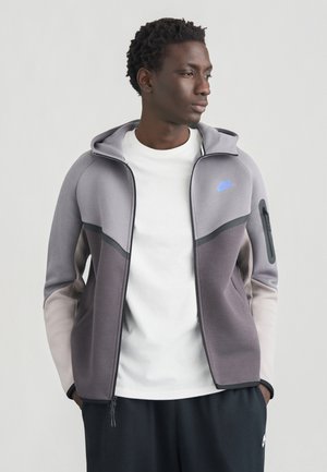 HOODIE - Mikina so zipsom - pencil point/medium ash/college grey/sapphire