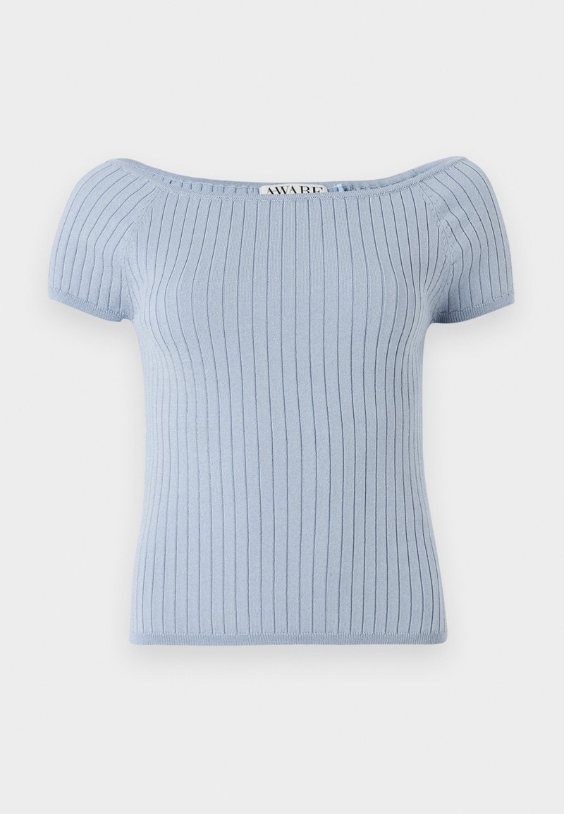 Aware T-shirt basic blauw