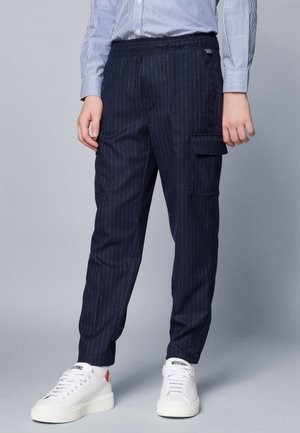 TROUSERS - Pantaloni cargo - blue