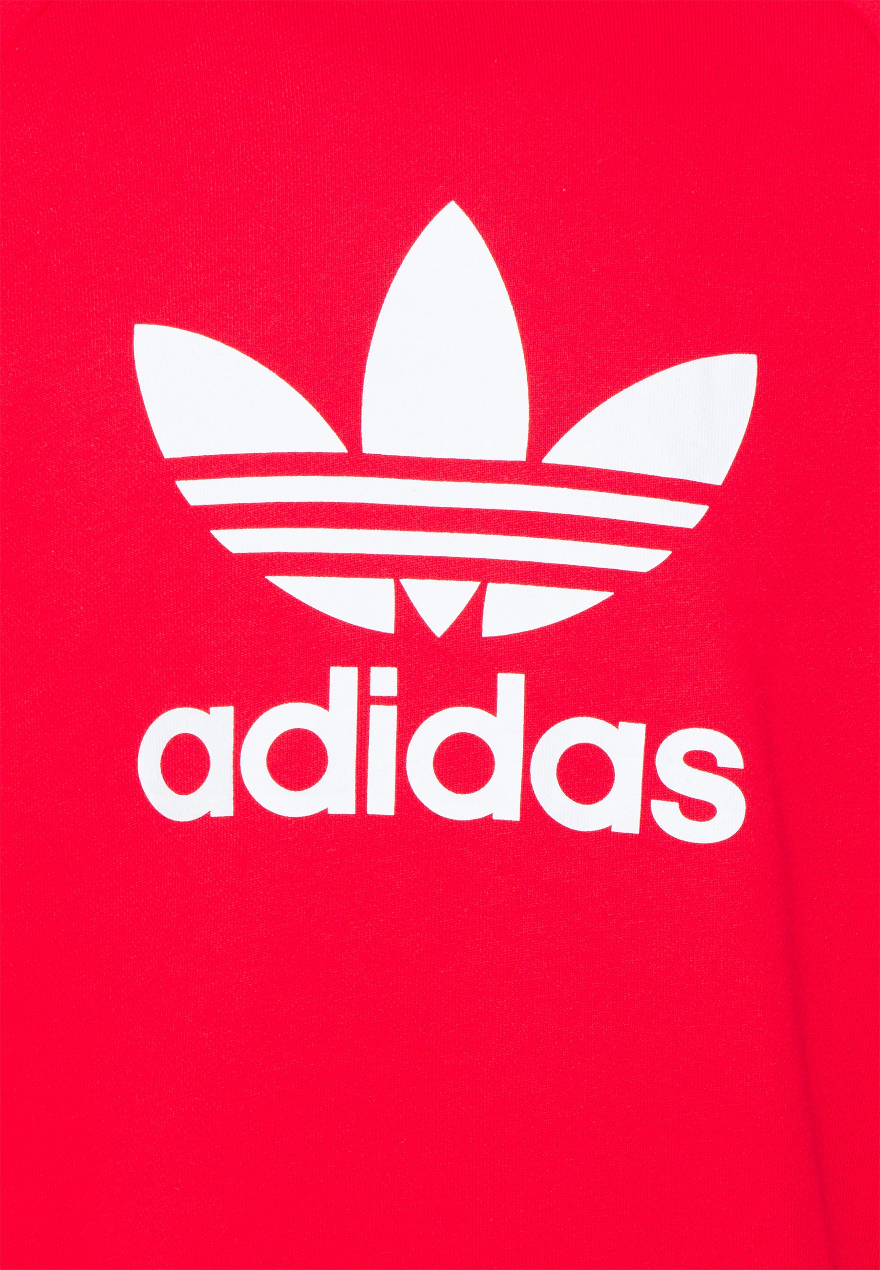 adidas Originals TREFOIL CREW UNISEX - Sudadera - vivid red/white/rojo -  Zalando.es