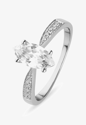 CHRIST, Ring - silver-coloured