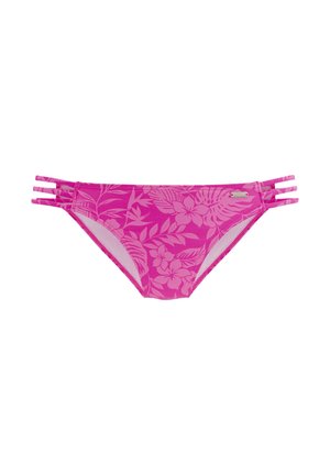 Bikini pezzo sotto - pink bedruckt