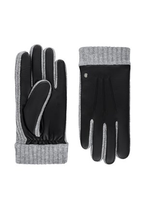 Roeckl Fingerhandschuh - black grey