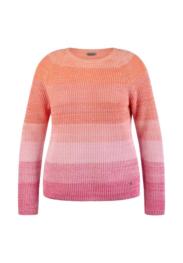 Strickpullover - mandarine