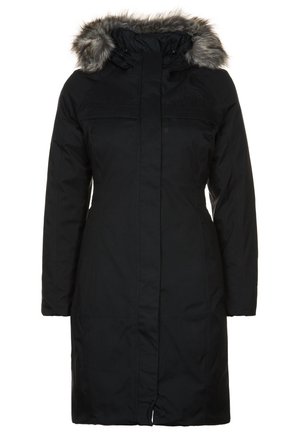 Daunenmantel - black