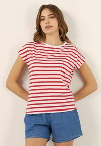 Yamamay Triko s potiskem - redwhite stripes