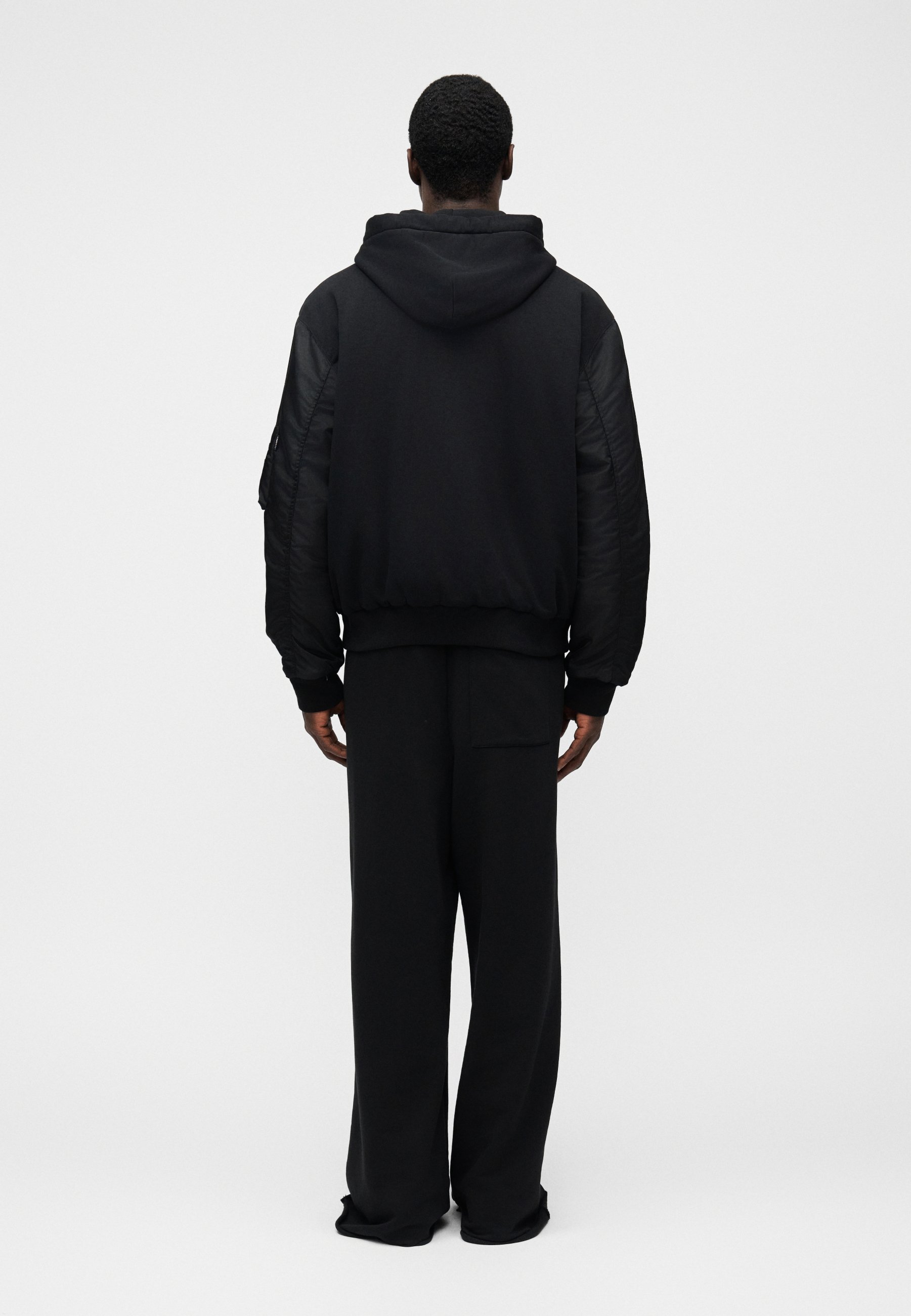 MM6 Maison Margiela SPORTS JACKET - Bomber Jacket - black/black