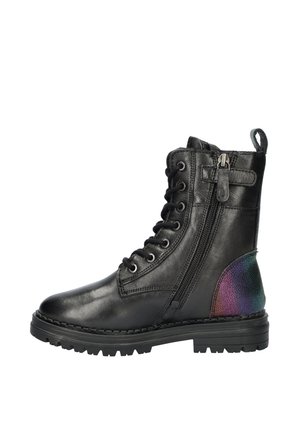 Veterboots - zwart