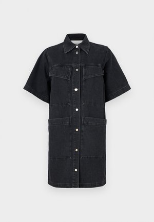 CLOSED MINI DRESS - Denim dress - dark grey