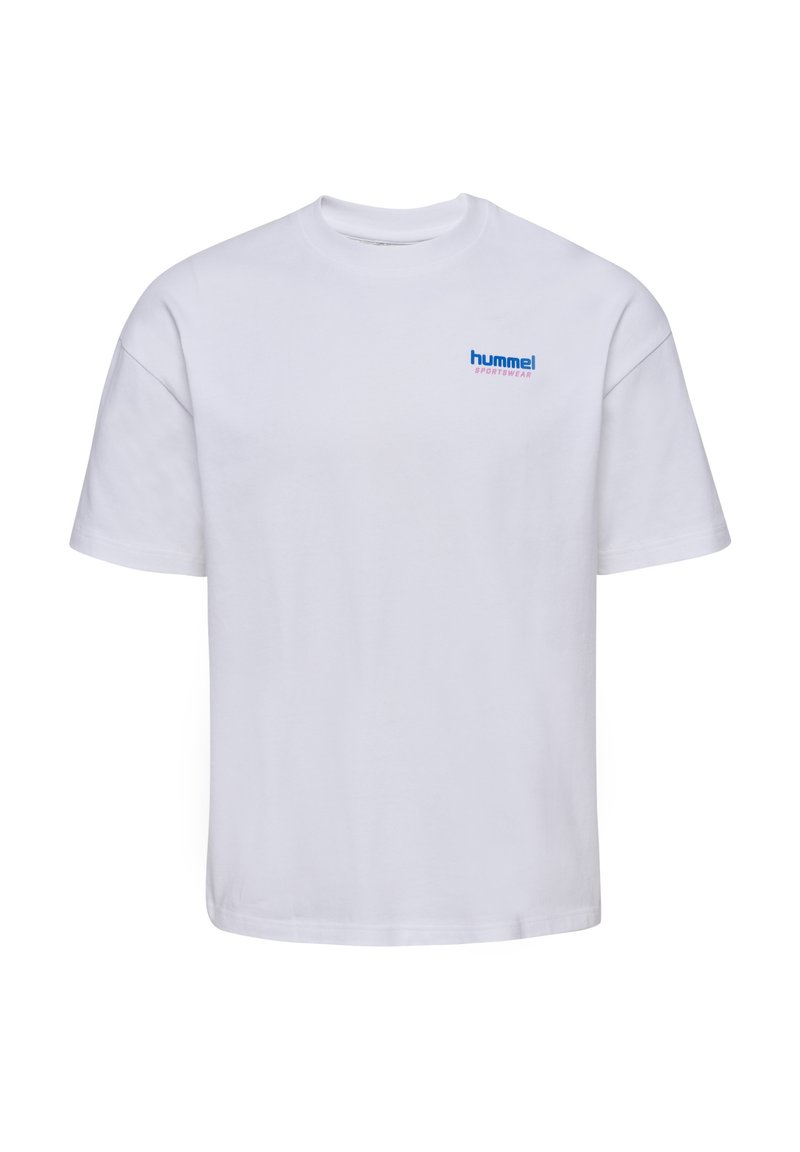 Hummel T-shirt print wit