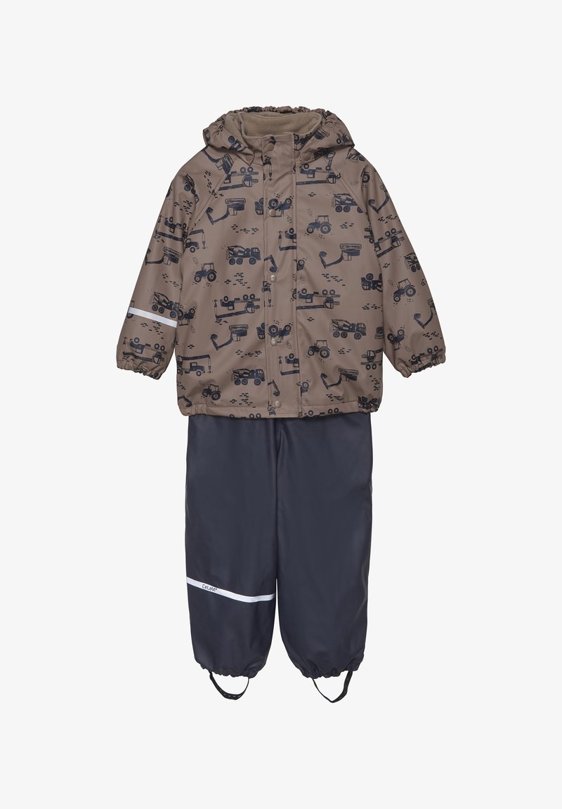 CeLaVi WEAR SET WITH - ALL OVER PRINT - Rain trousers - navy