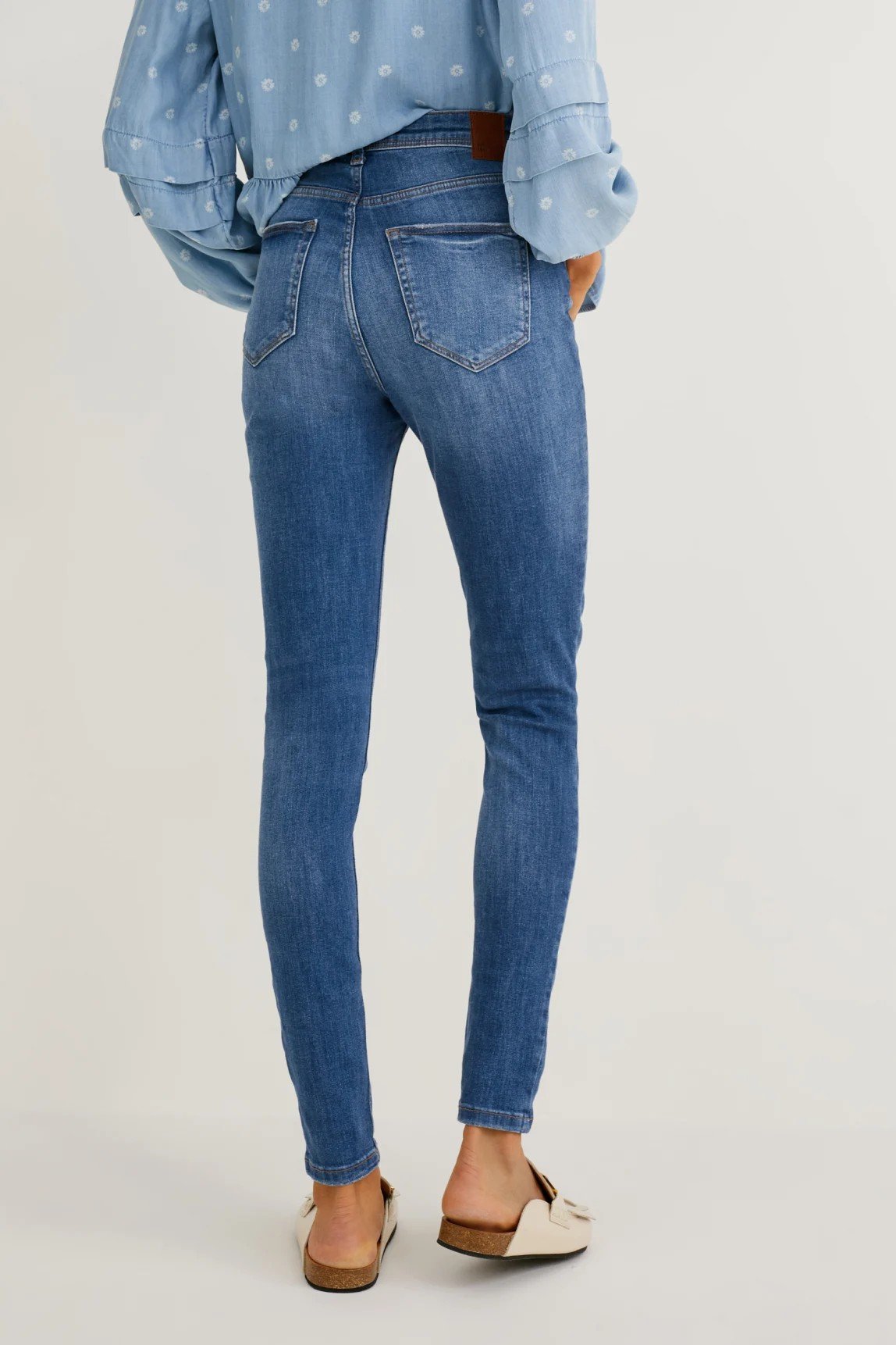 C\u0026A Jeans Skinny Fit - denim blue/blue denim - Zalando.de