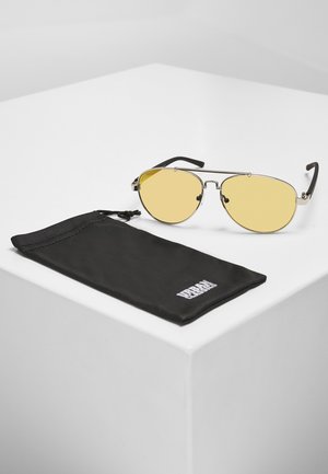 MUMBO  - Sunglasses - silver/orange