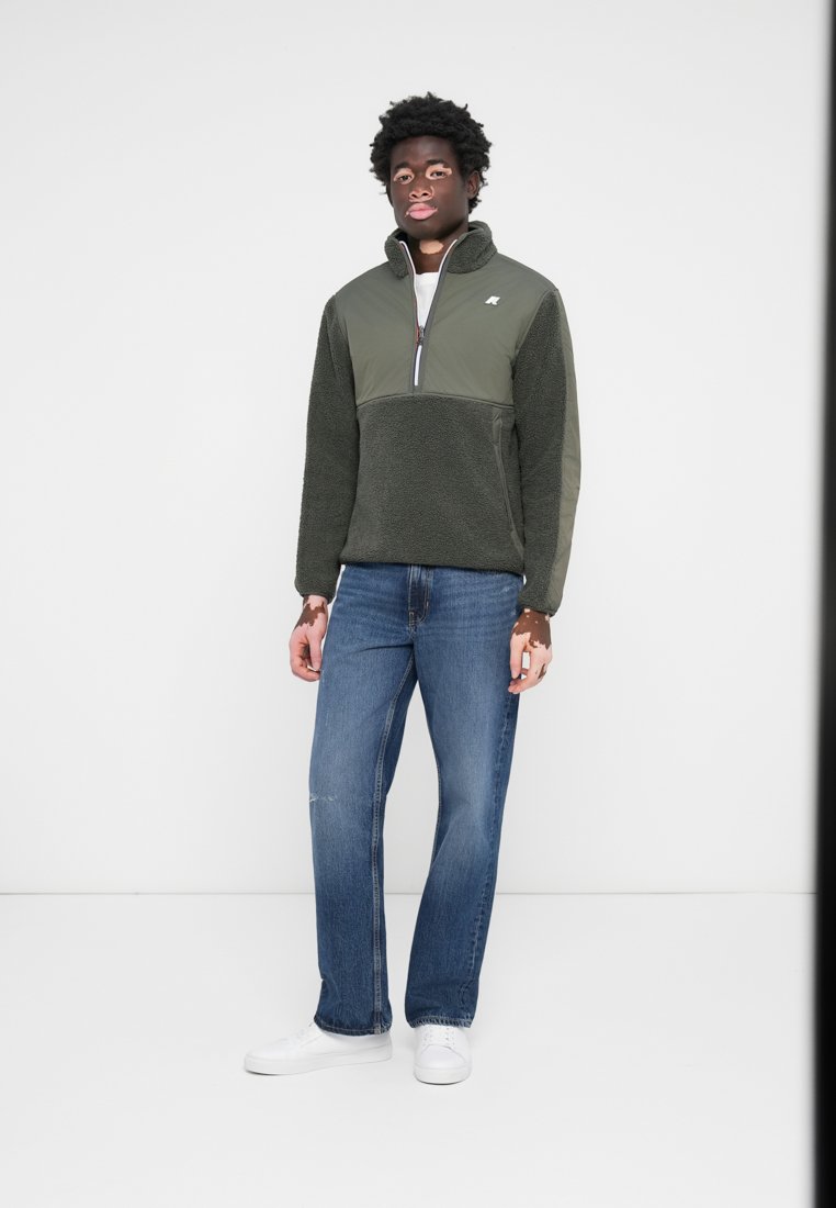 K-Way JULIAN UNISEX - Fleece jacket - green blackish/dark green