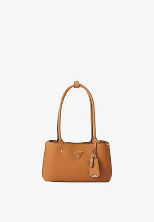 Guess, GUESS SAC BANDOULIÈRE EMILIYA GIRLFRIEND S COGNAC - Sac à main - cognac (cog)