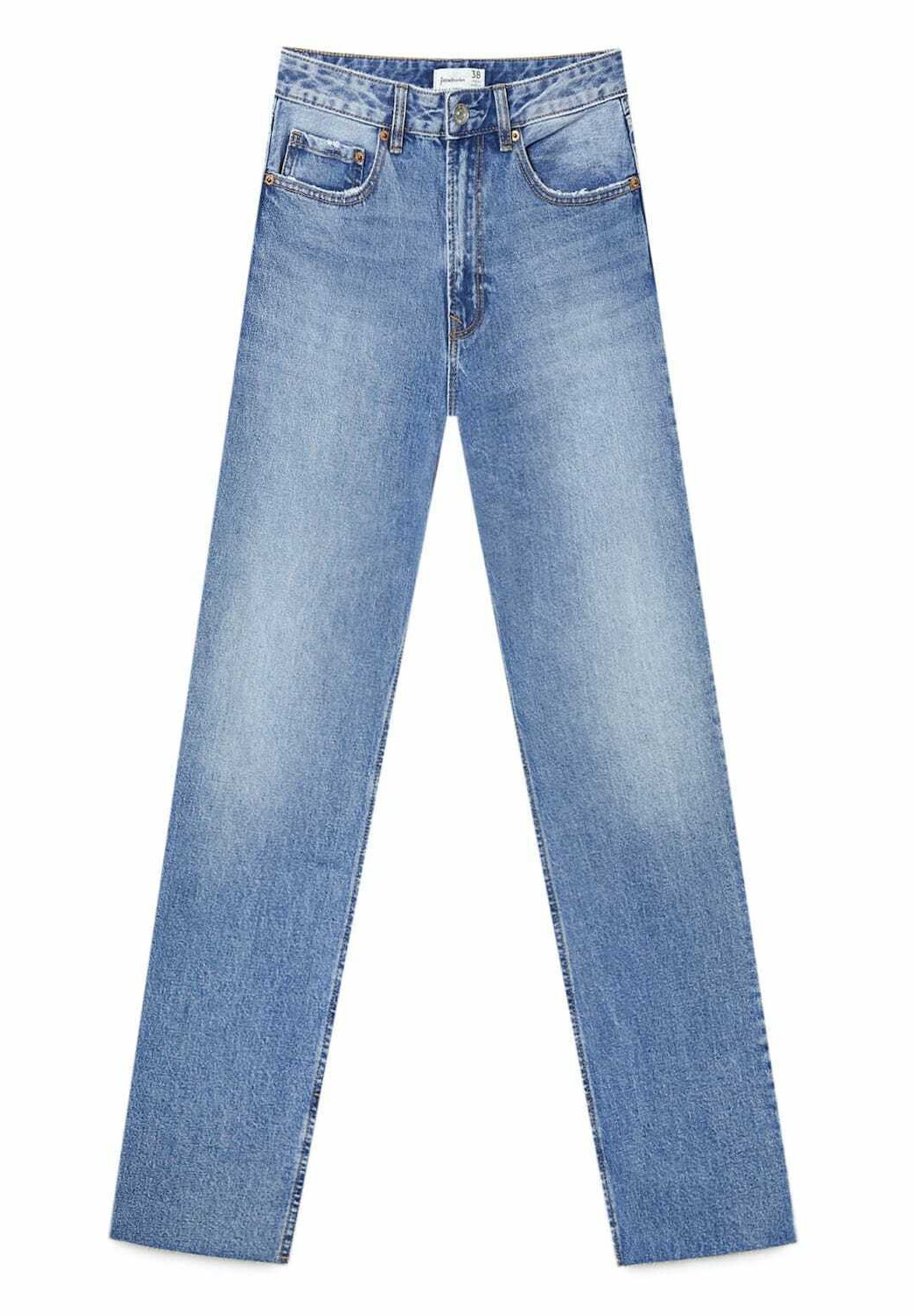 Stradivarius Straight leg jeans - blue 