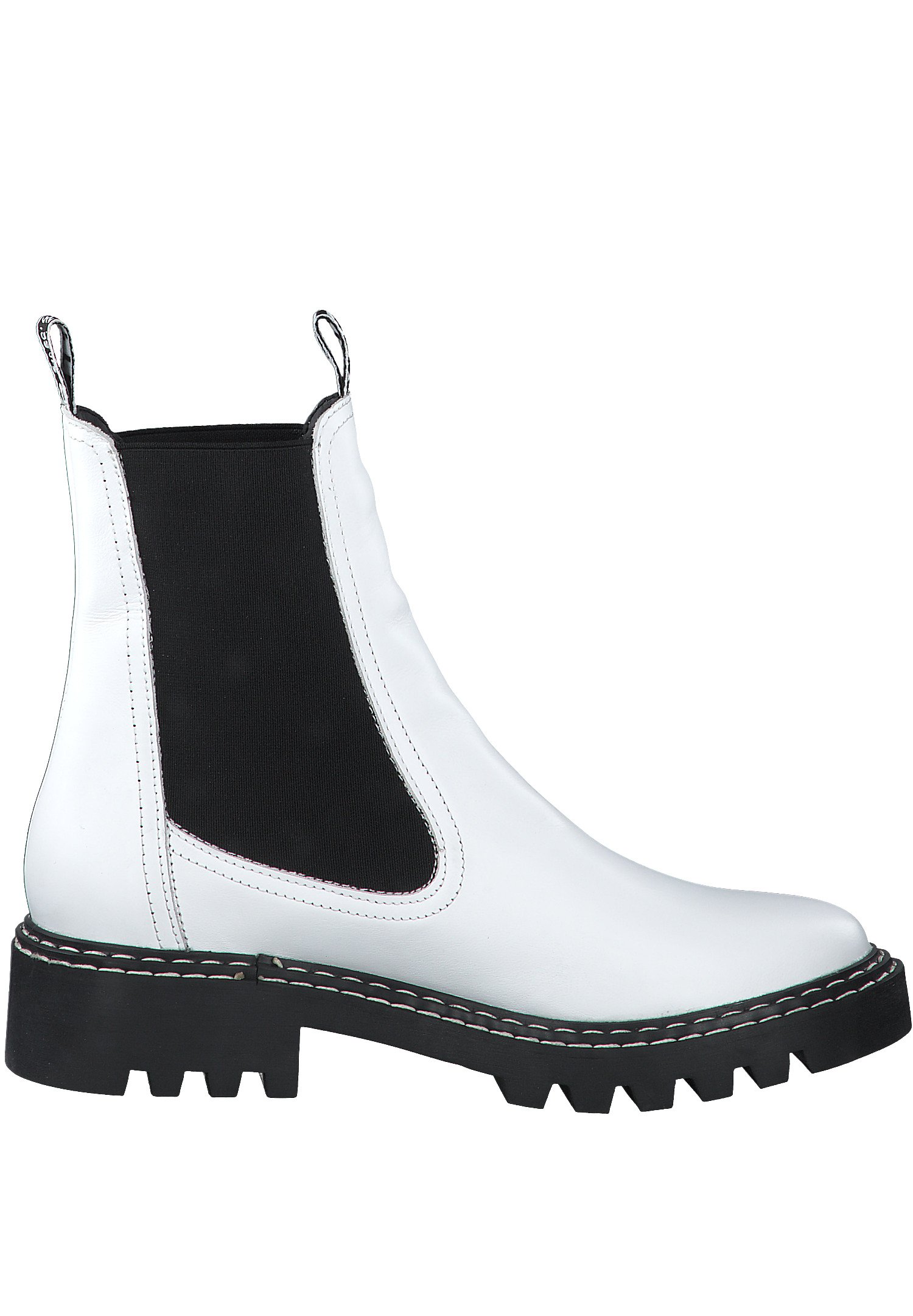 Tamaris Korte laarzen - white/wit - Zalando.nl