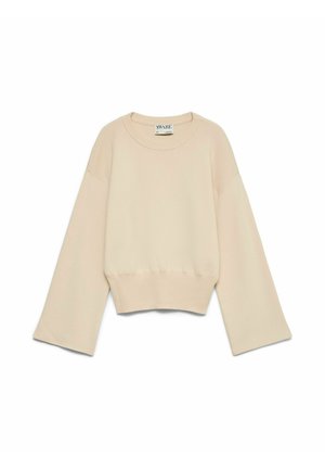 Vero Moda, KNITTED PULLOVER AWHANNA KNITTED PULLOVER - Pullover - whitecap gray