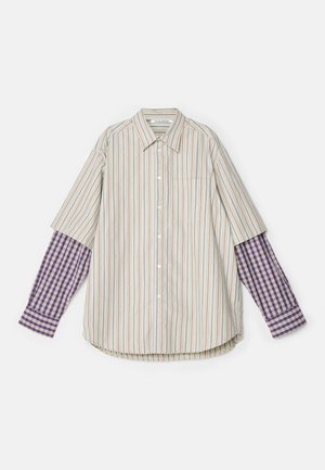 WOOD WOOD SLEEVE SHIRT - Overhemd - beige/lilac