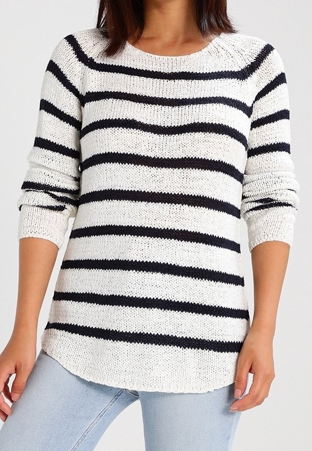 ONLY Petite Stickad tröja - light grey