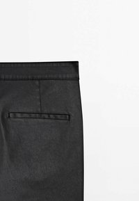 Massimo Dutti Pantalon classique - black