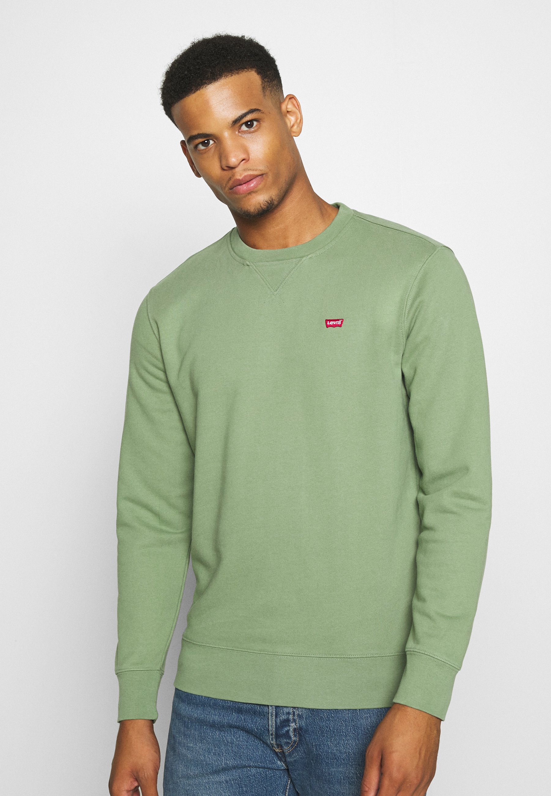 levis green jumper