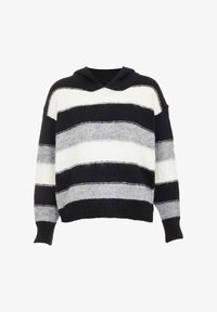 Ei valittu, schwarz/grau/wollweiss