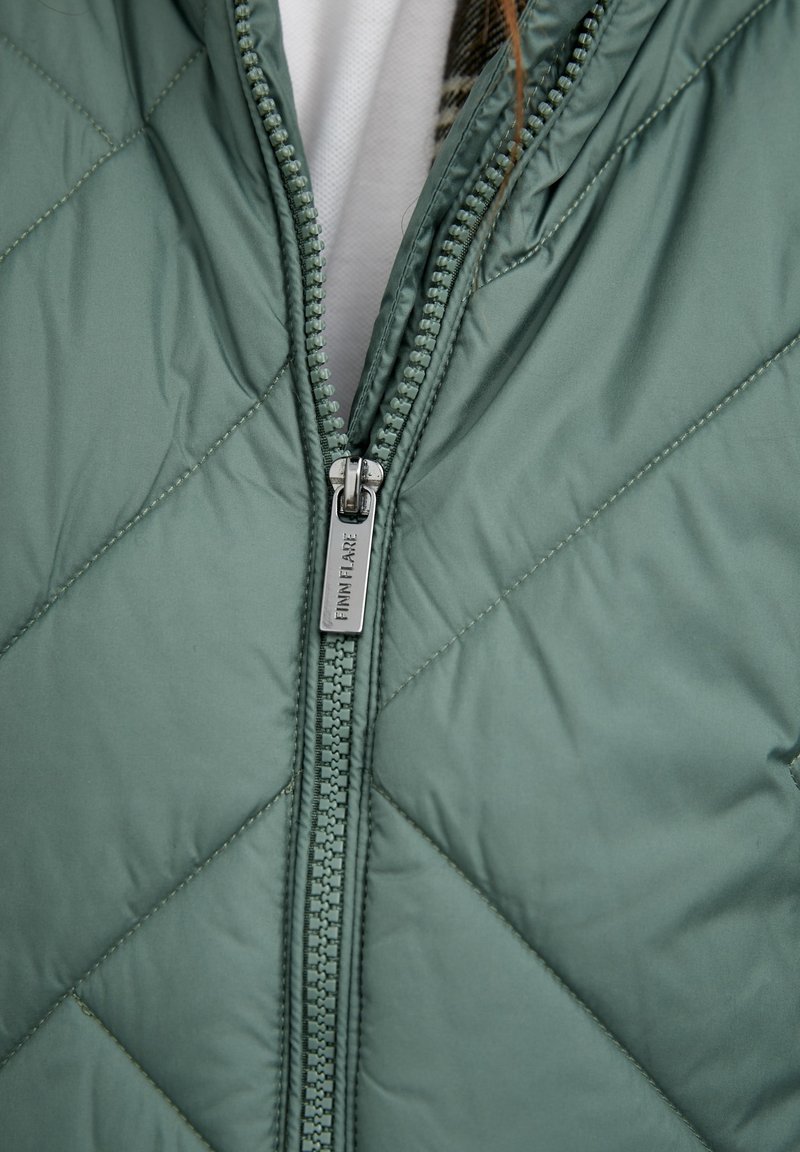 Damen Leichte Jacken | Finn Flare Übergangsjacke dark green/dunkelgrün - PQ24597 Damen Leichte Jacken | Finn Flare Übergangsjacke dark green/dunkelgrün - PQ24597