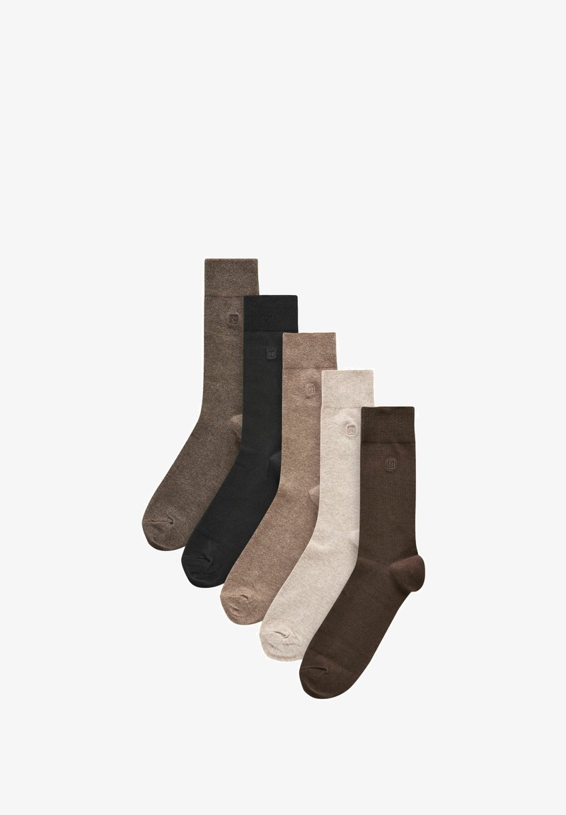 Next FIVE PACK - Socks - neutral soft marl