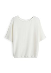BATWING FIT RIB - T-shirt basic - milk