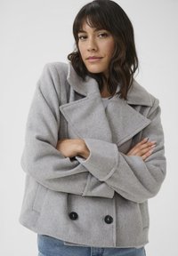 Kaffe JULIA - Blazer - light grey melange