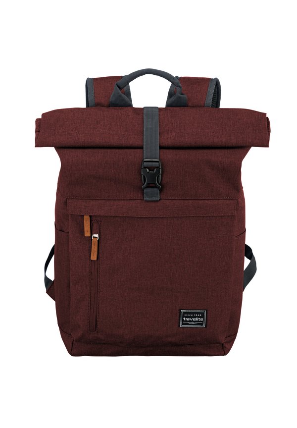 BASICS ROLLUP LAPTOPFACH - Tagesrucksack - bordeaux
