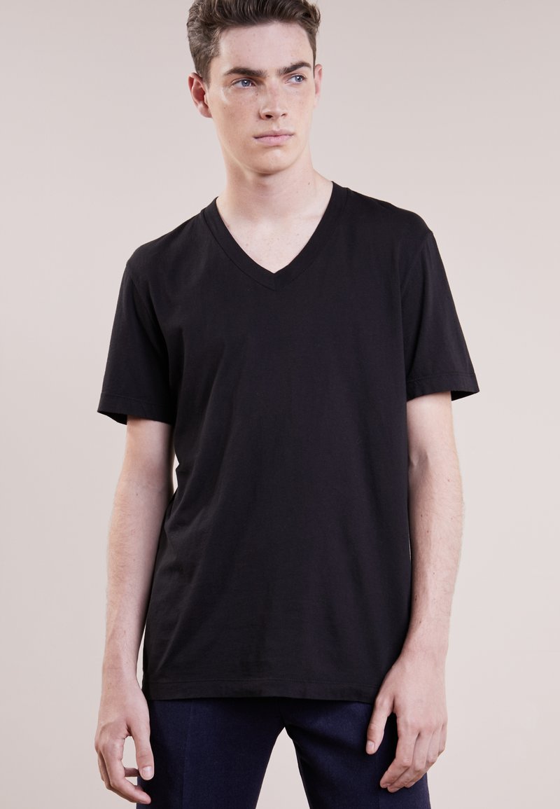 James Perse VNECK Basic Tshirt black Zalando.co.uk
