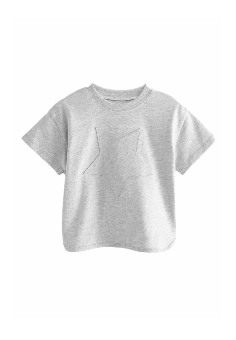 Next SHORT SLEEVE APPLIQUÉ - REGULAR FIT - T-shirts print - grey