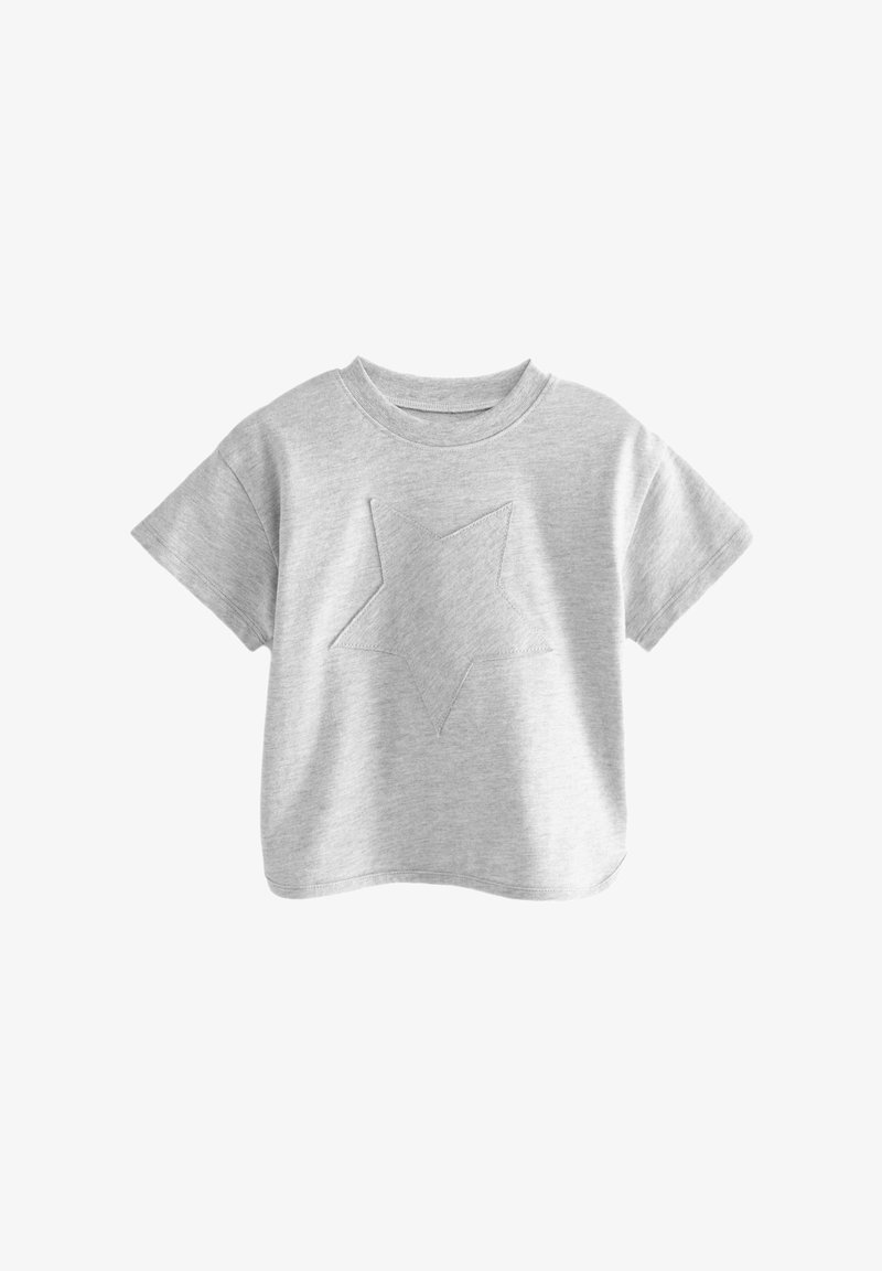 Next SHORT SLEEVE APPLIQUÉ - REGULAR FIT - T-shirts print - grey