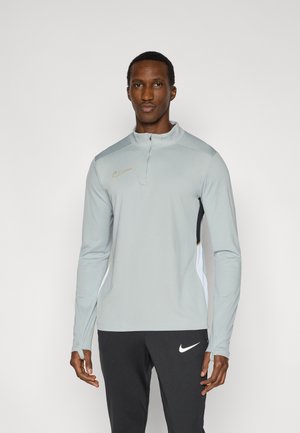 Top s dlhým rukávom - light smoke grey/black/white/metallic gold-coloured