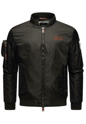 STONE HARBOUR BERKOO - Bomberjacke - black