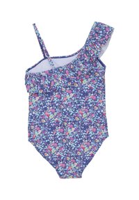 Color Kids SHOULDER FRILL AOP - Baddräkt - marlin