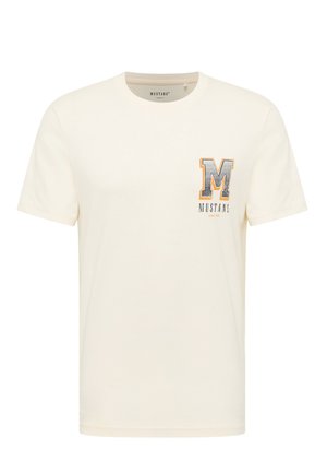 Print T-shirt - weiß