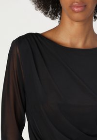 MSCH Copenhagen AMADINE ILLENORA - Langærmet T-shirt - black