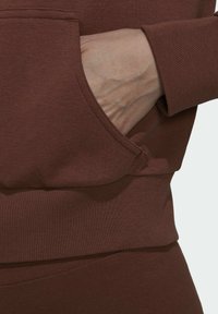 adidas Originals Športna jopa s kapuco na zadrgo - brown