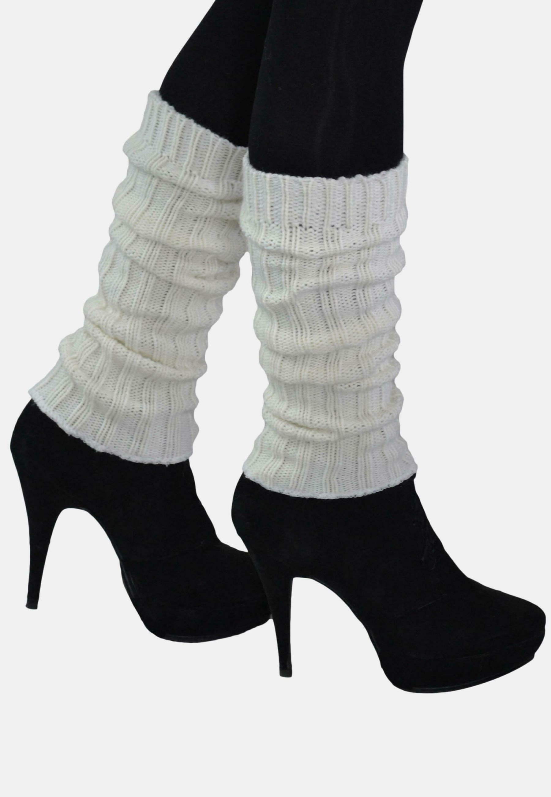 KUNERT Damen Stulpen Winter Dreams - Rib Strick Mit Alpaka Wolle