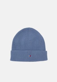 Tommy Hilfiger FLAG BEANIE UNISEX - Lue - blue hills