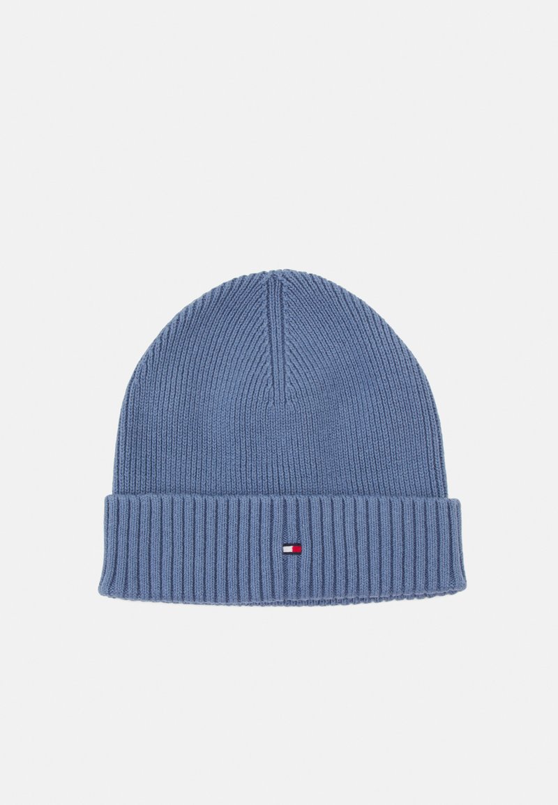 Tommy Hilfiger FLAG BEANIE UNISEX - Lue - blue hills