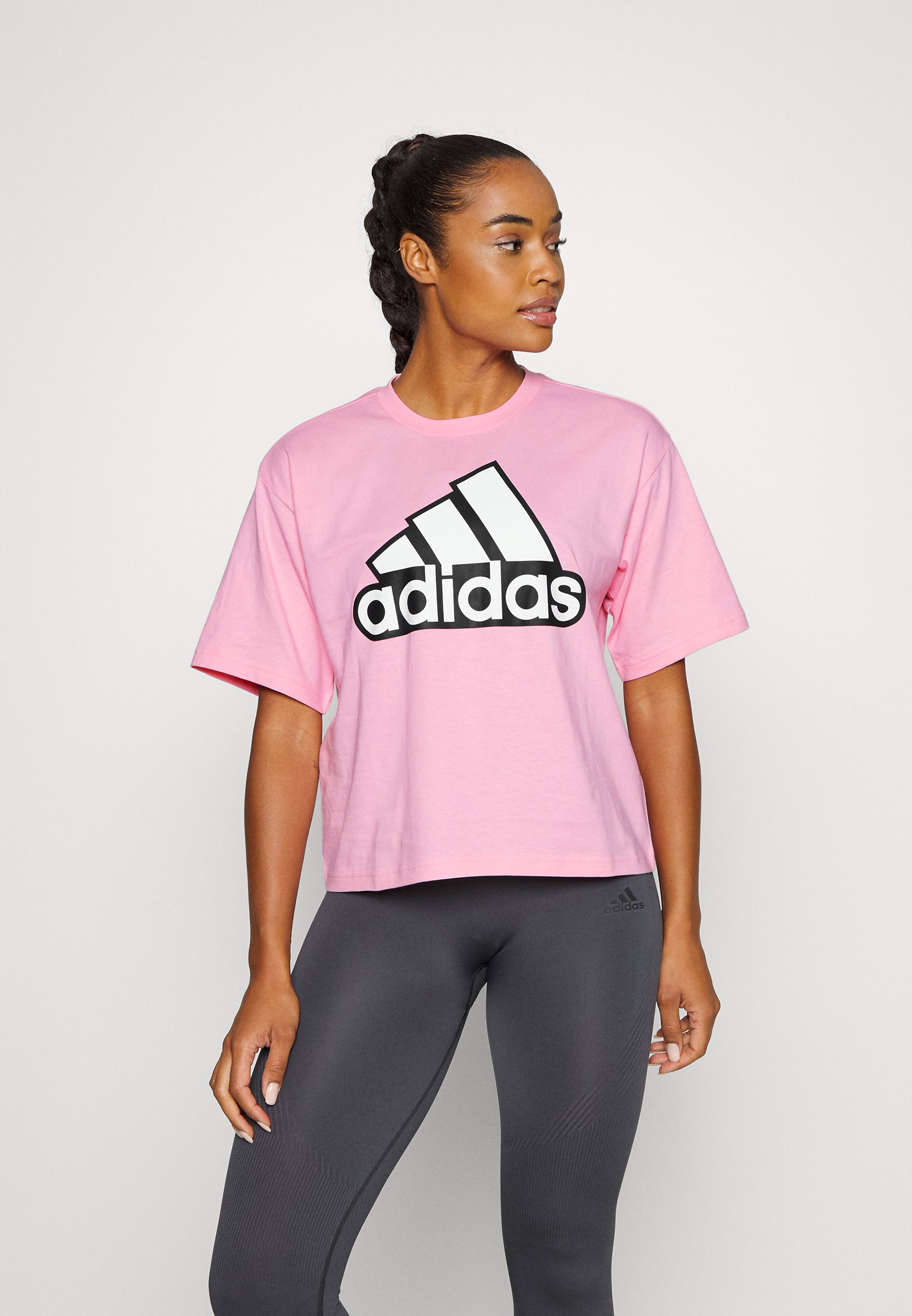 Roze adidas Sport shirts \u0026 tops dames online kopen | ZALANDO