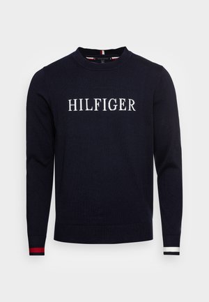 FLAG CUFF CREW NECK - Vesta - desert sky