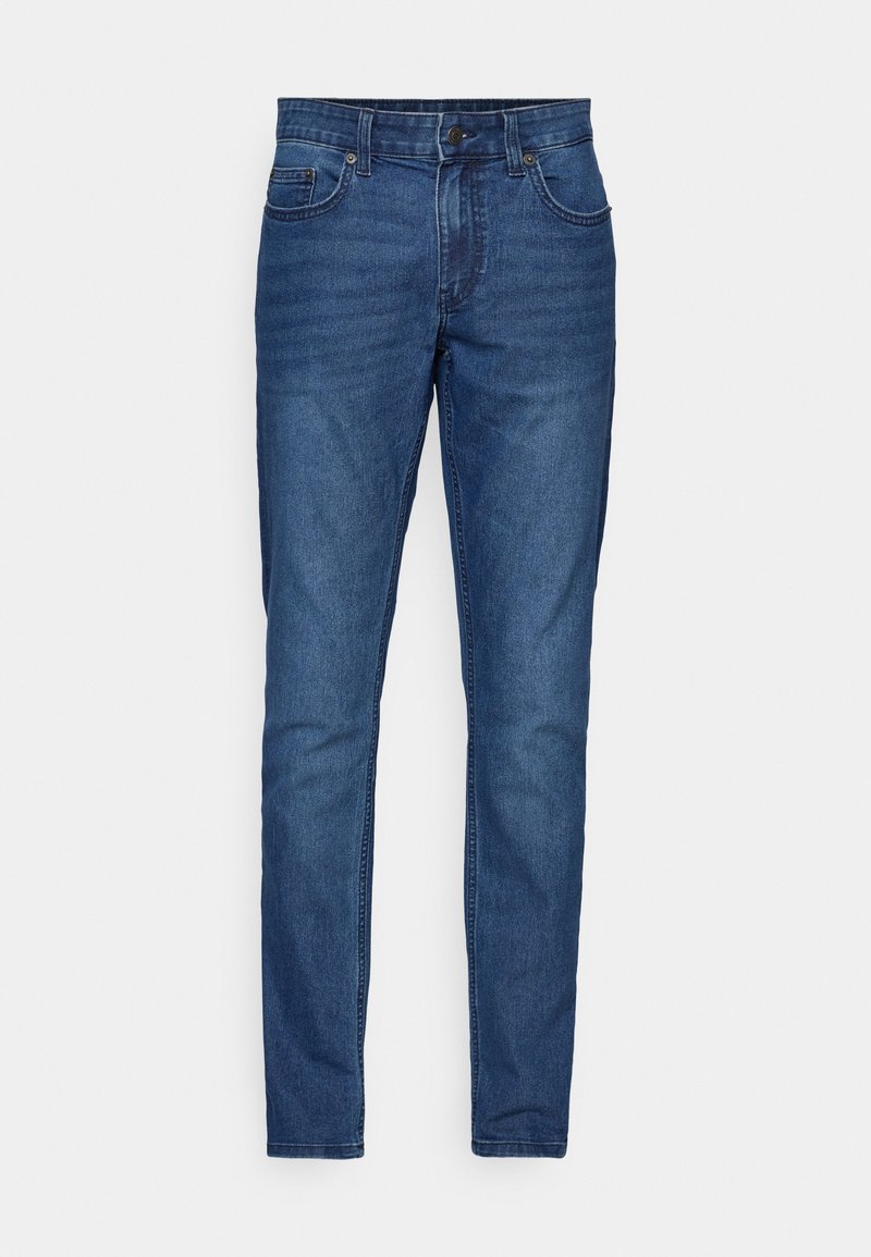Only & Sons Slim fit jeans donkerblauw denim