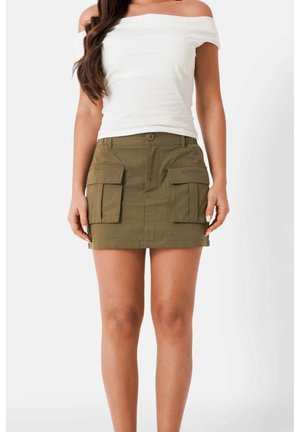 UTILITY - Mini skirts  - kaki