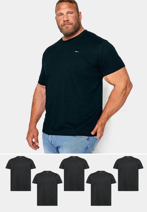 BadRhino, 5 PACK - T-Shirt basic - black