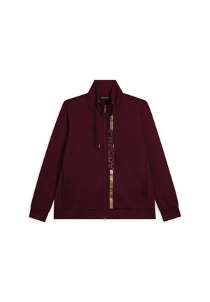 TURTLENECK - Felpa con zip - bordeaux